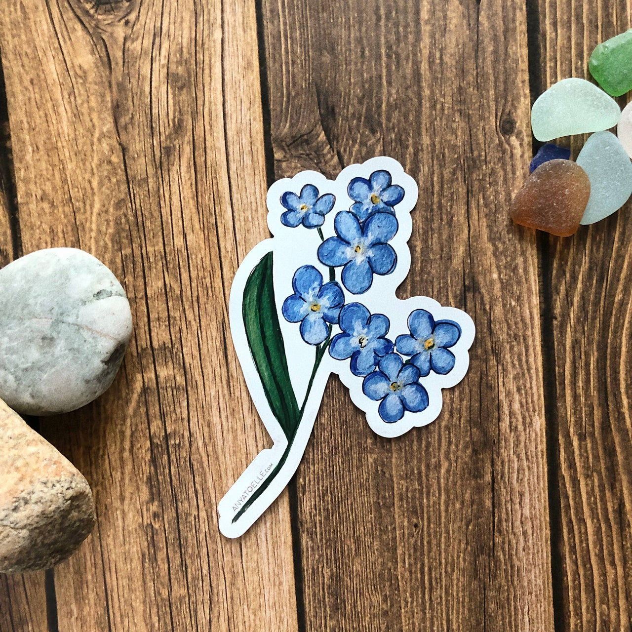 Forget-me-Not Magnet