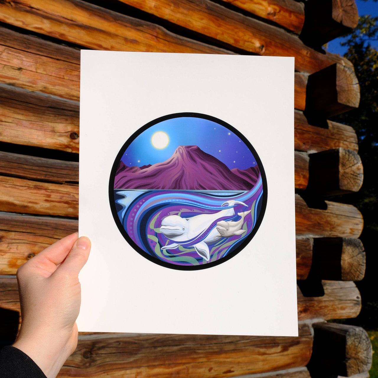 Beluga Dreams Print