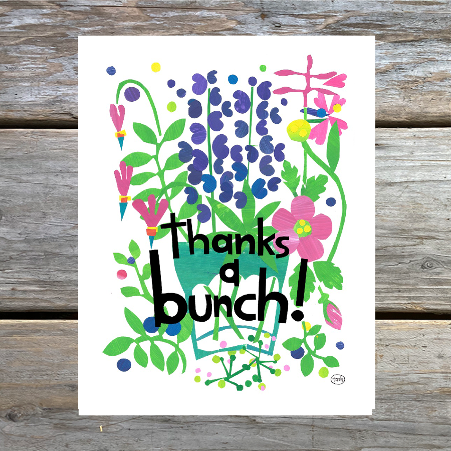 Thanks a Bunch! Note Card