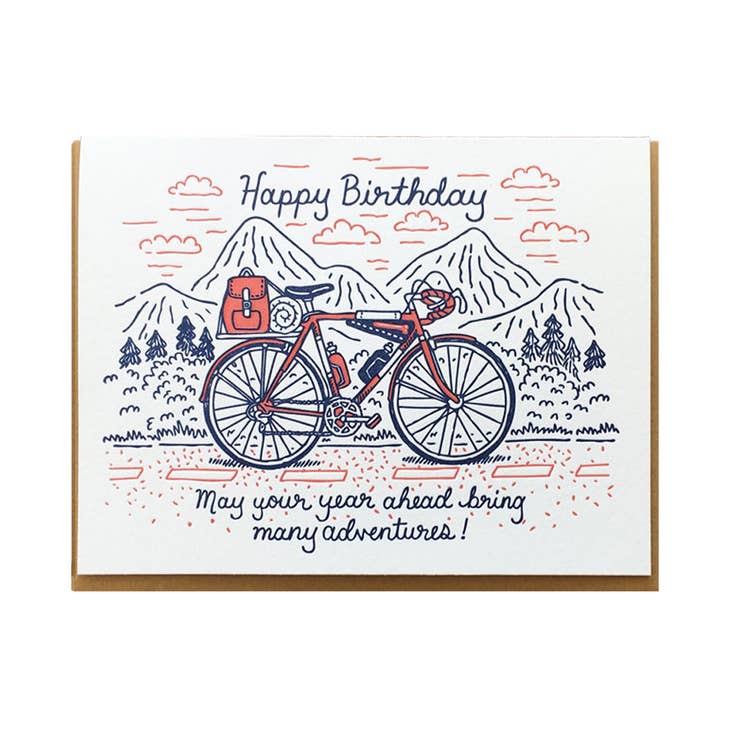 Birthday Bicycle Card
