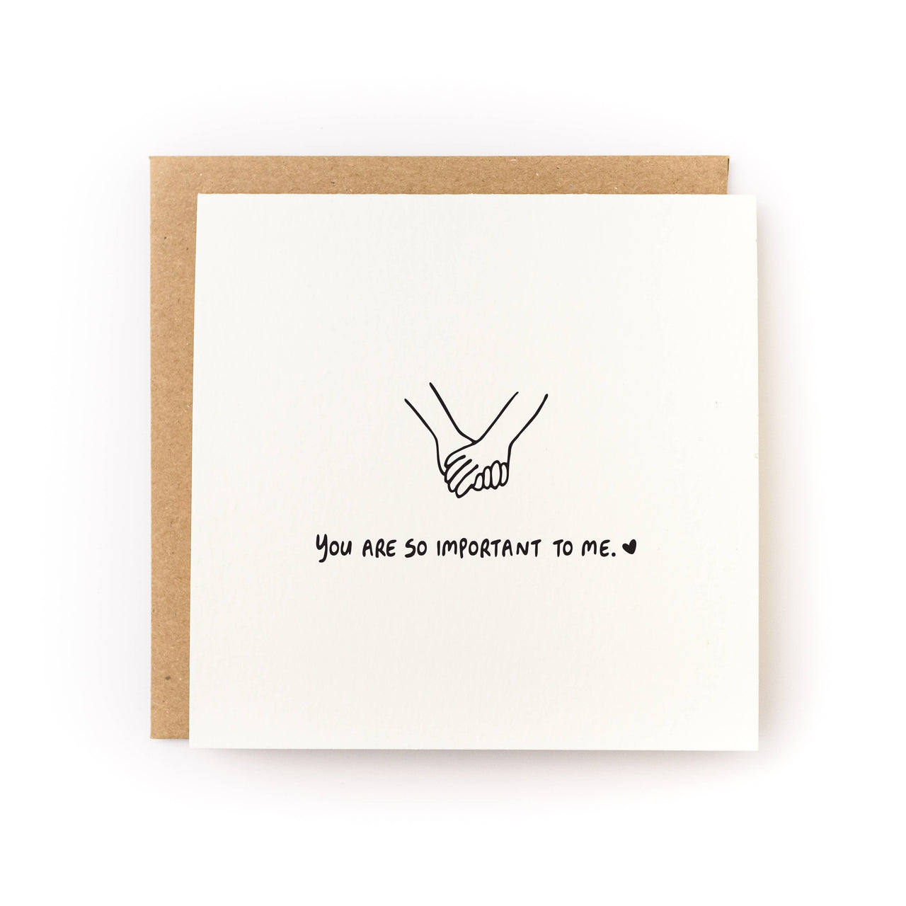 You Are So Important To Me Love Card
