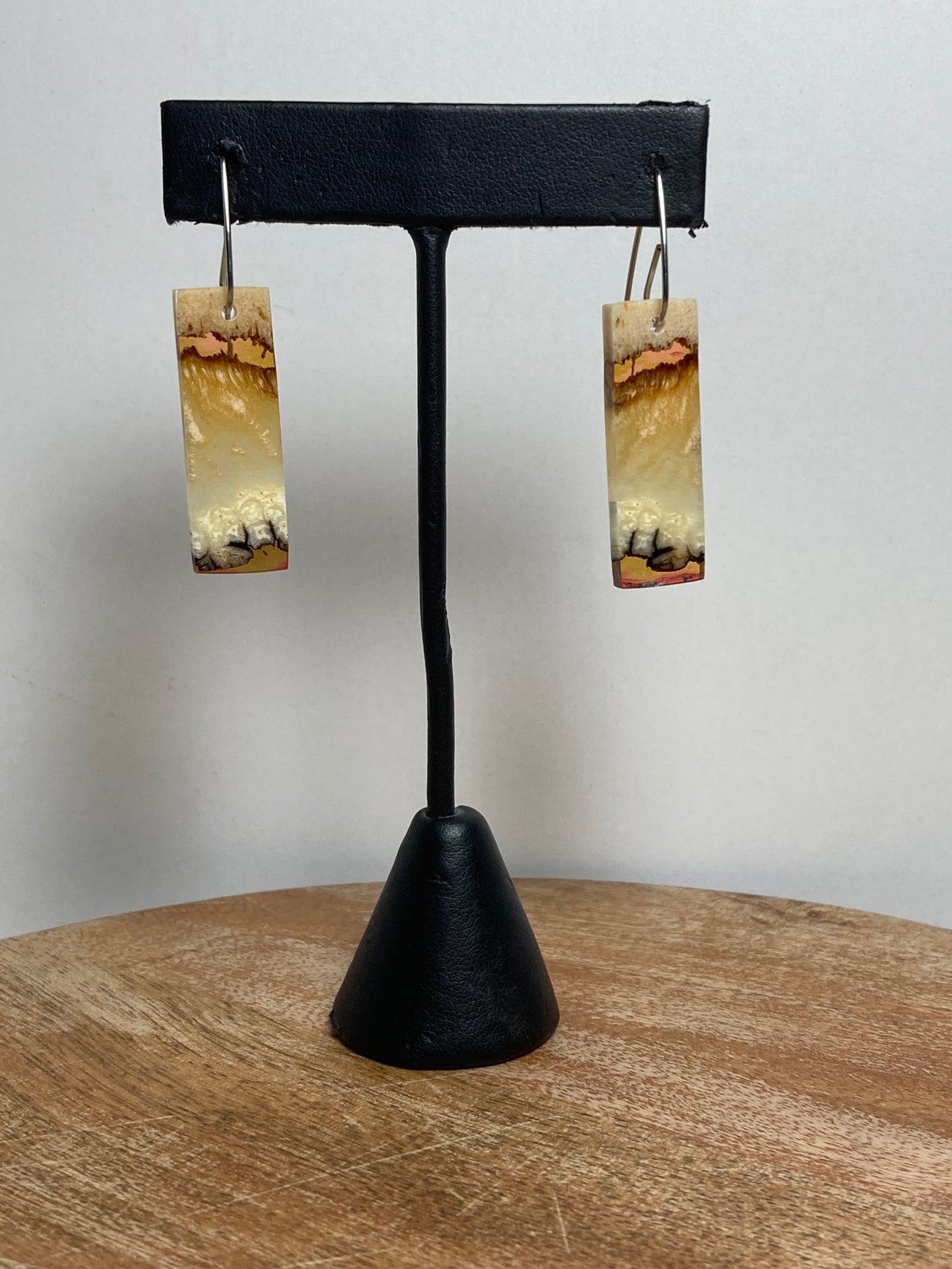 Musk Ox Skull Resin Cast Earrings 20