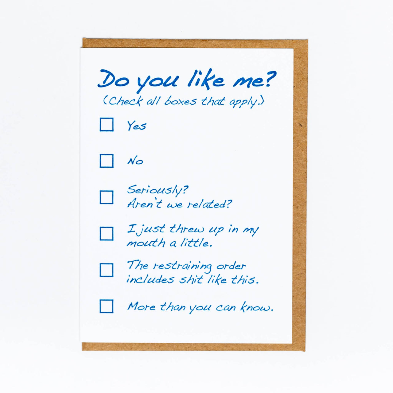 Do You Like Me? Greeting Card