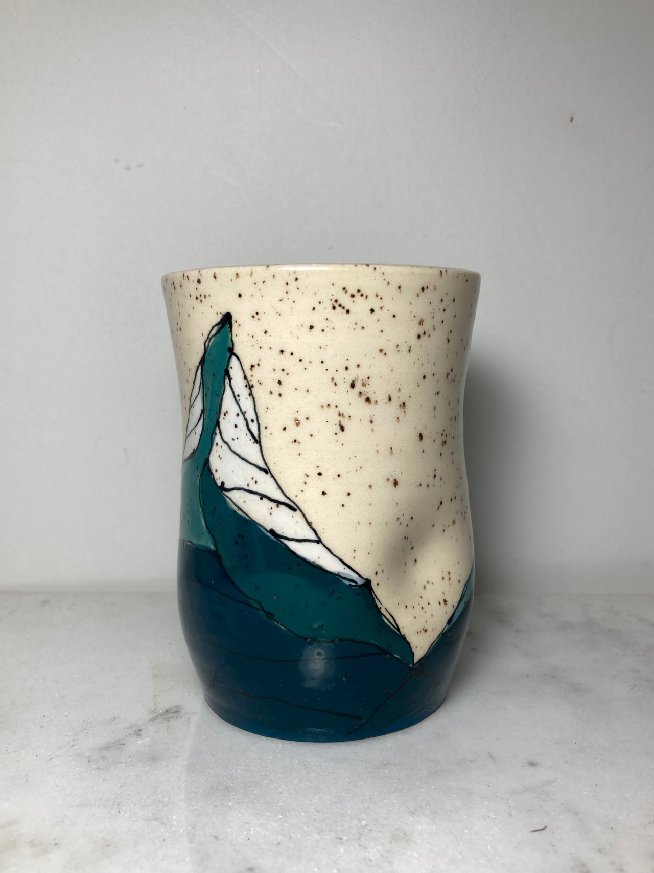 Painted Moutain Tumbler