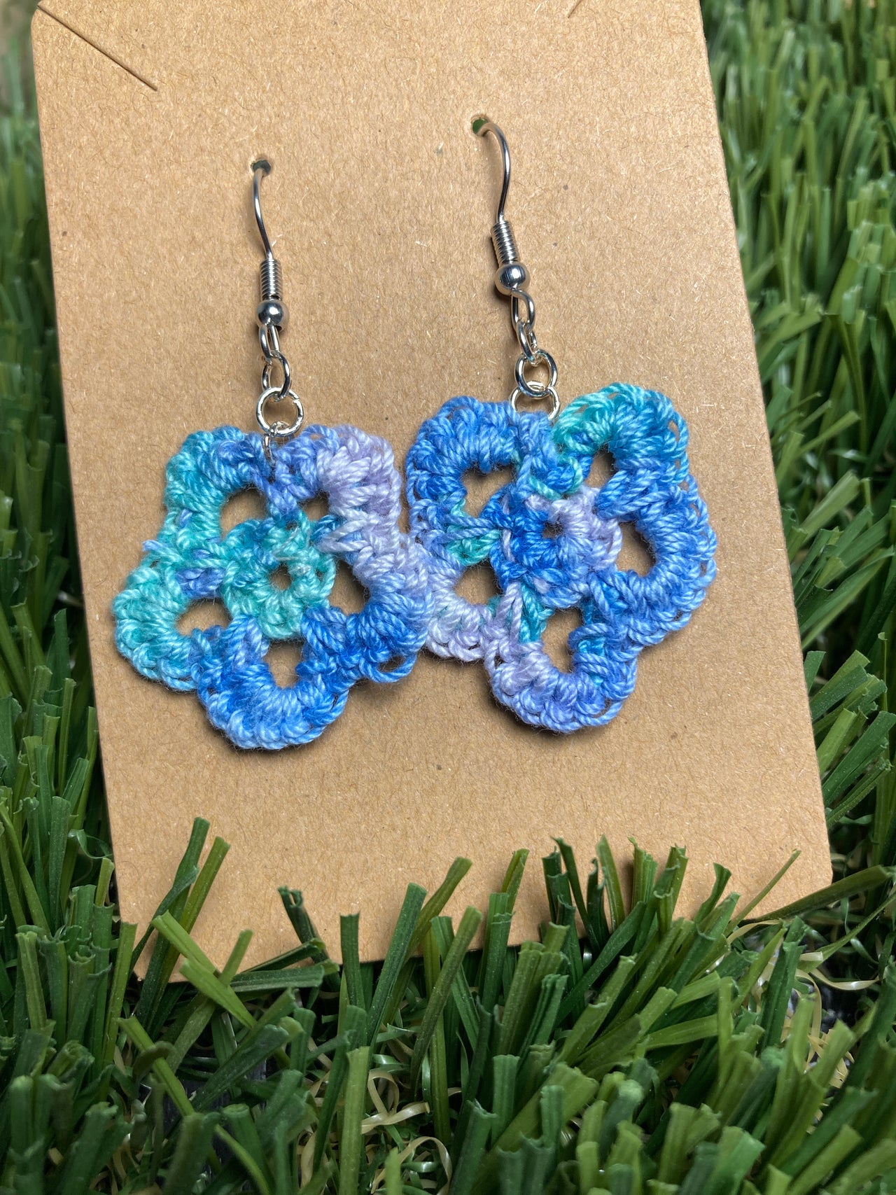 Medium Crocheted Earrings I