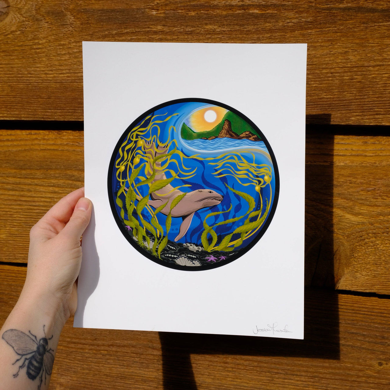 Sea Lion Print