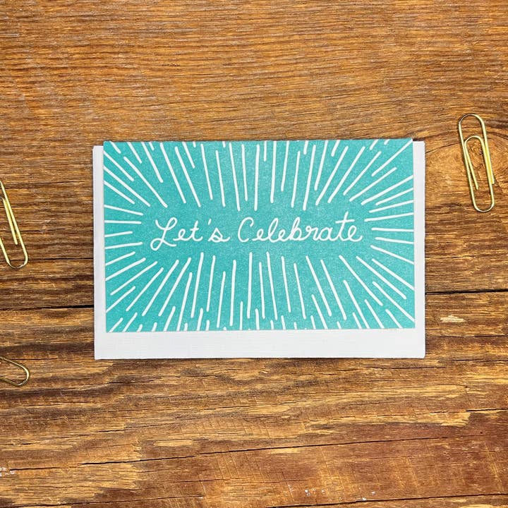 Let's Celebrate Enclosure Card