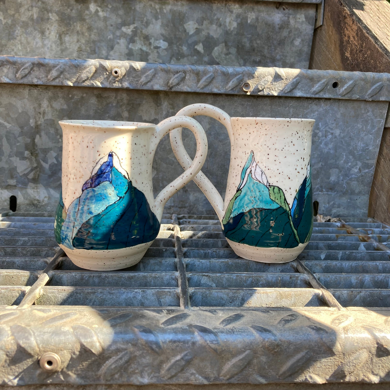 Painted Mountain Mug
