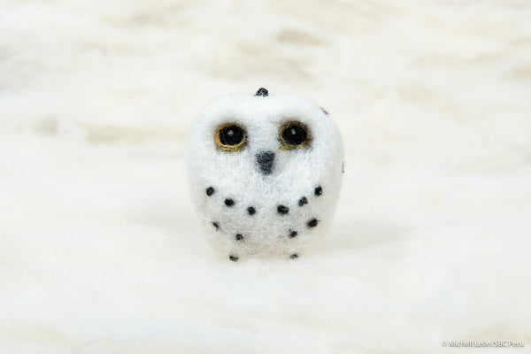 Snow Owl Ornament