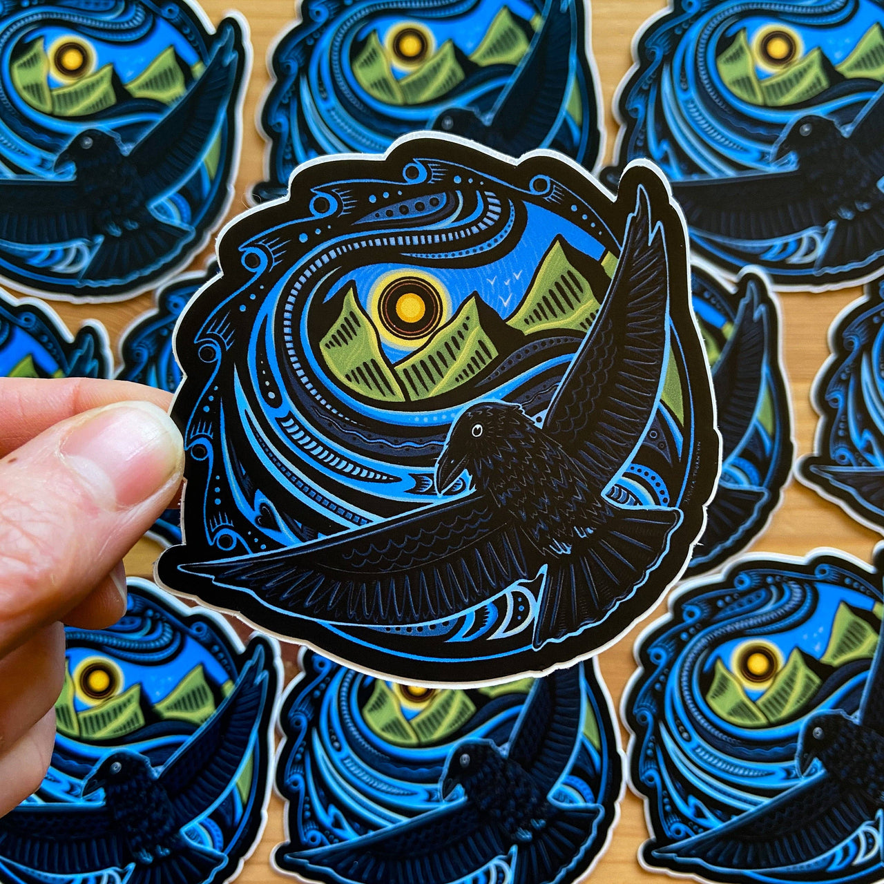 Raven Sticker
