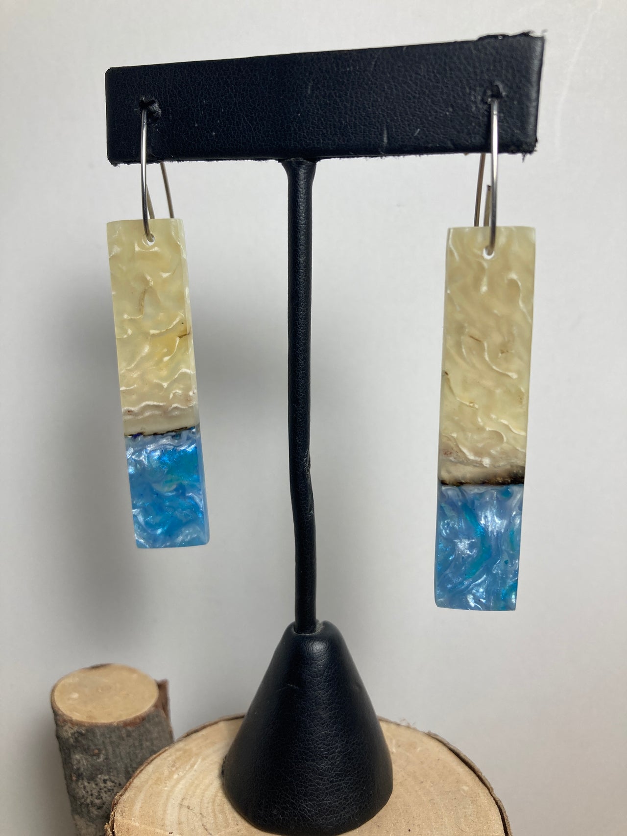Musk Ox Skull Resin Cast Earrings 28