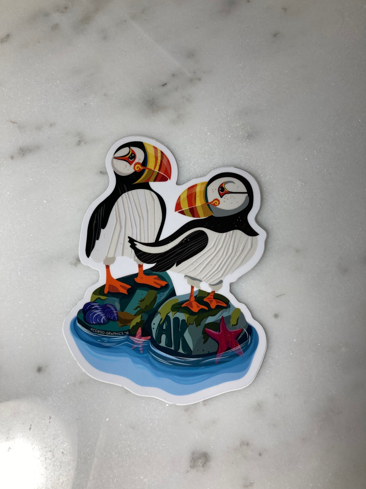 Puff Love Sticker
