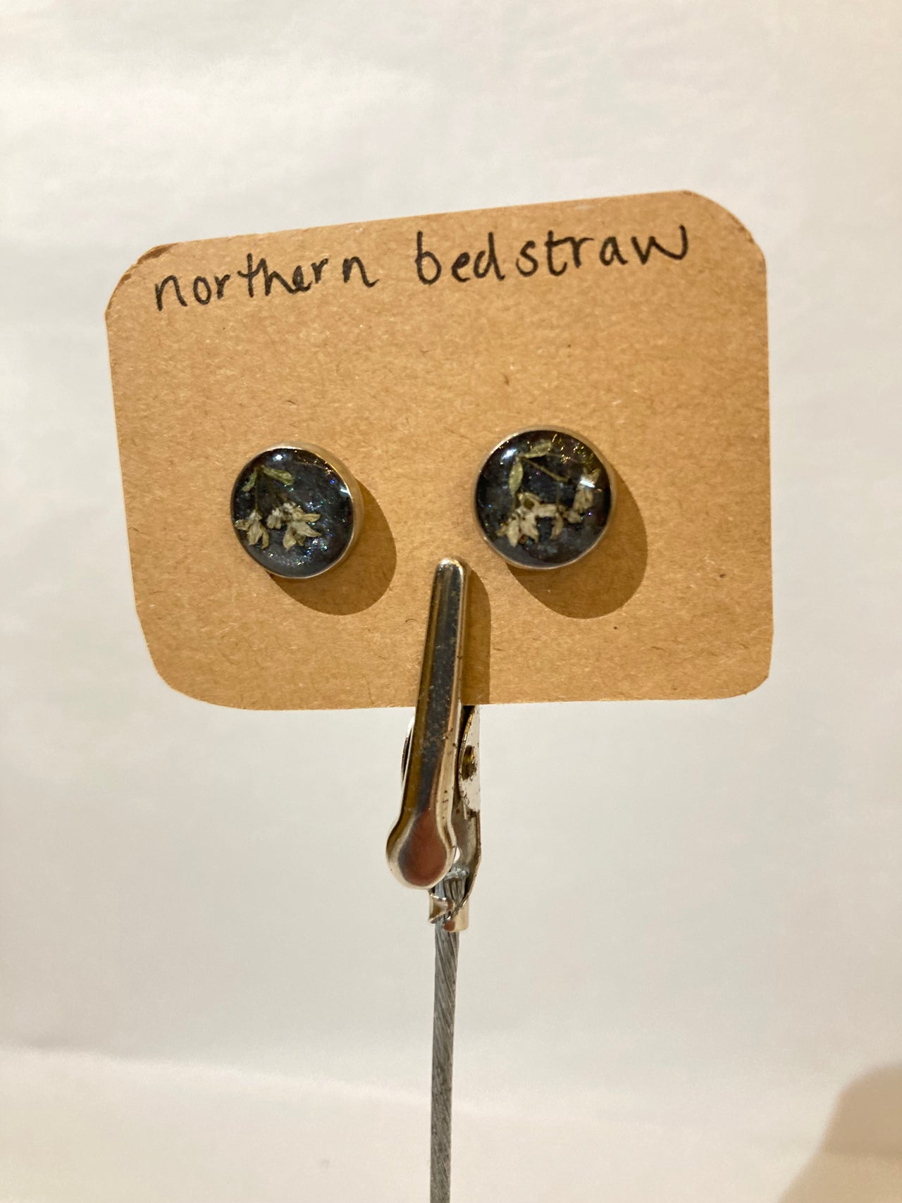Northern Bedstraw Stud Earrings