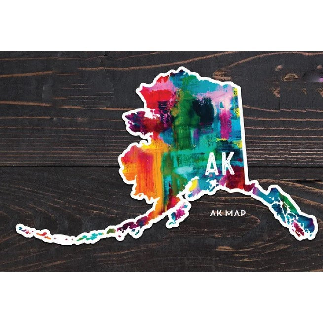 AK Map Sticker