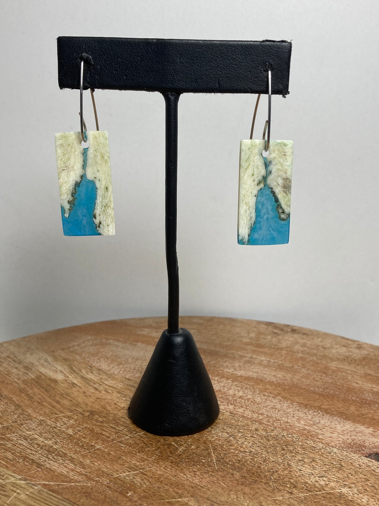 Musk OX Skull Resin Cast Earrings 19