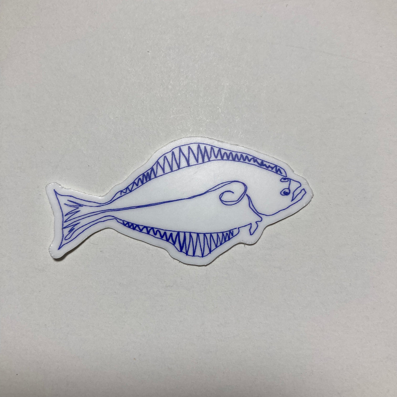 Halibut Sticker