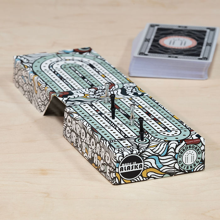Cardboard Cribbage - Waves Pack