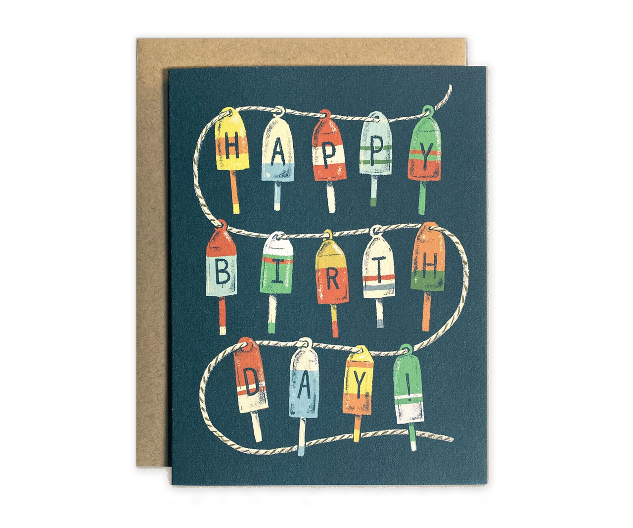 Happy Birthday Buoys Greeting Card