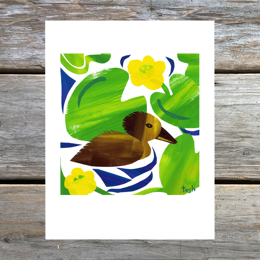 Duckling Note Card