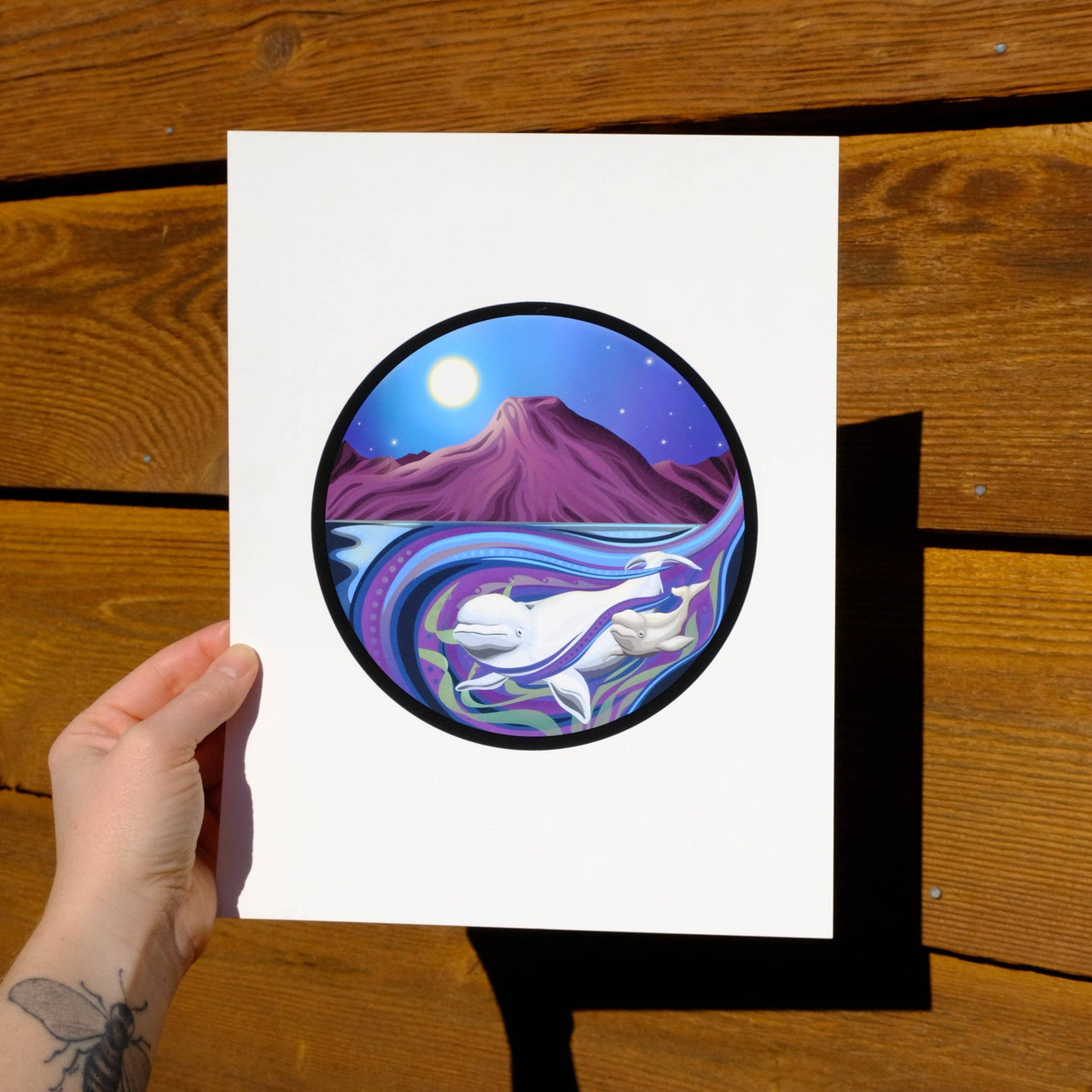Beluga Dreams Print