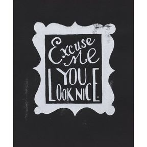 Excuse Me Print