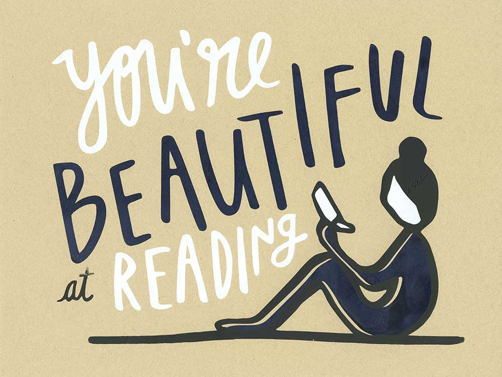 Beautiful at Reading Print