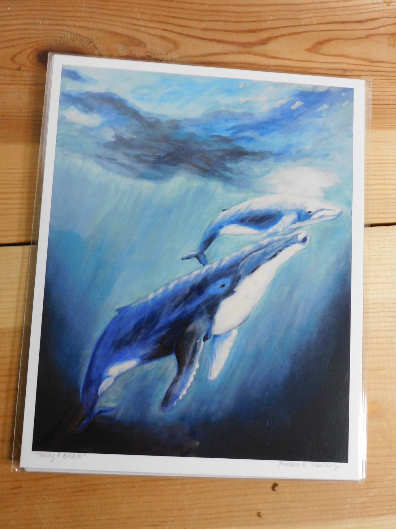 Taking a Breath Print